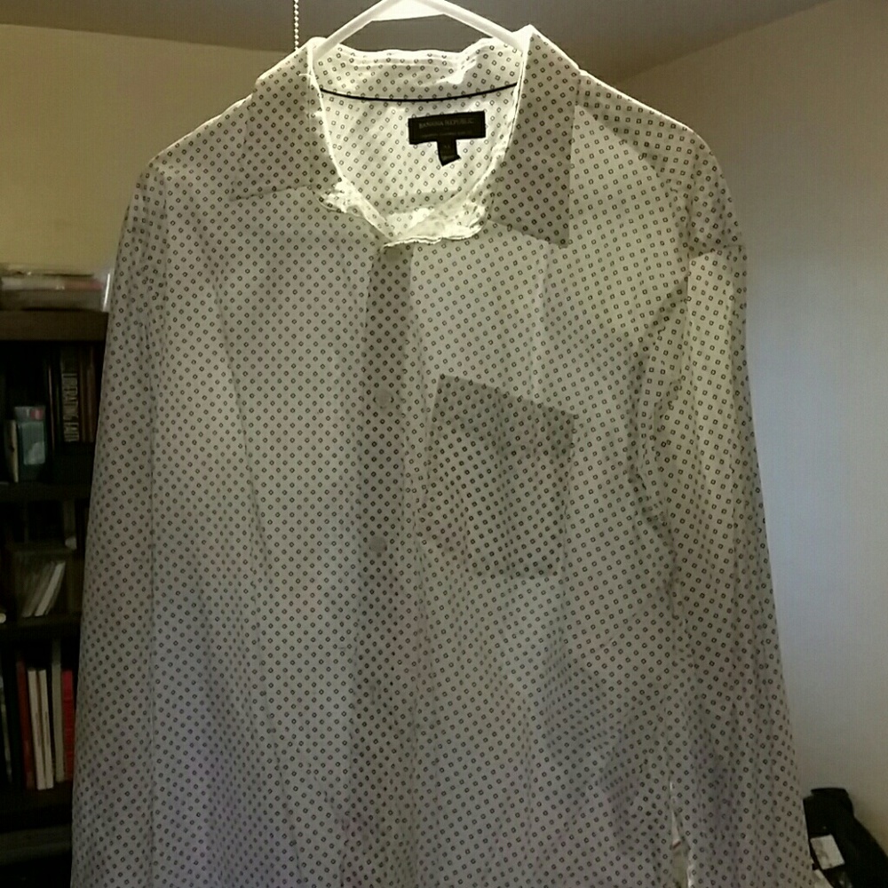 Banana Republic men's Tailored LS Shirt